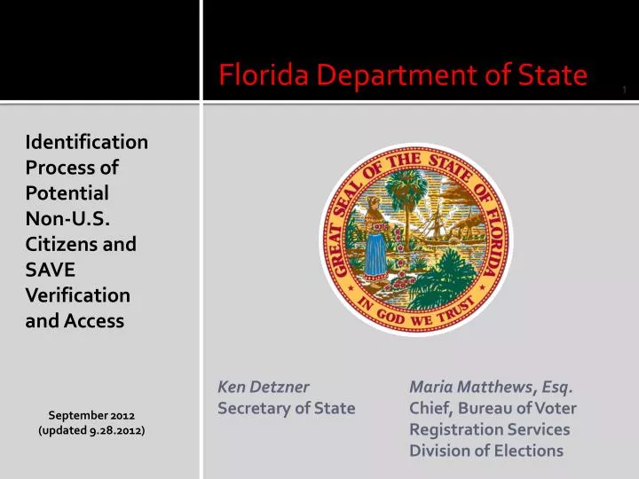 florida department of state