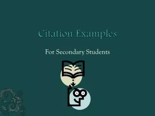 Citation Examples