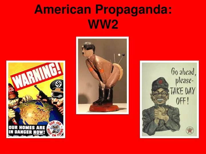 american propaganda ww2