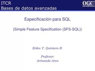 itcr bases de datos avanzadas