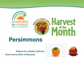 Persimmons