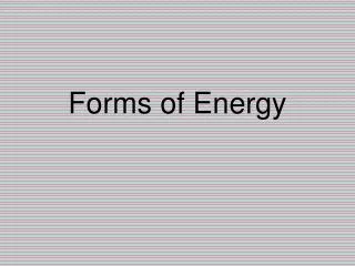 forms of energy