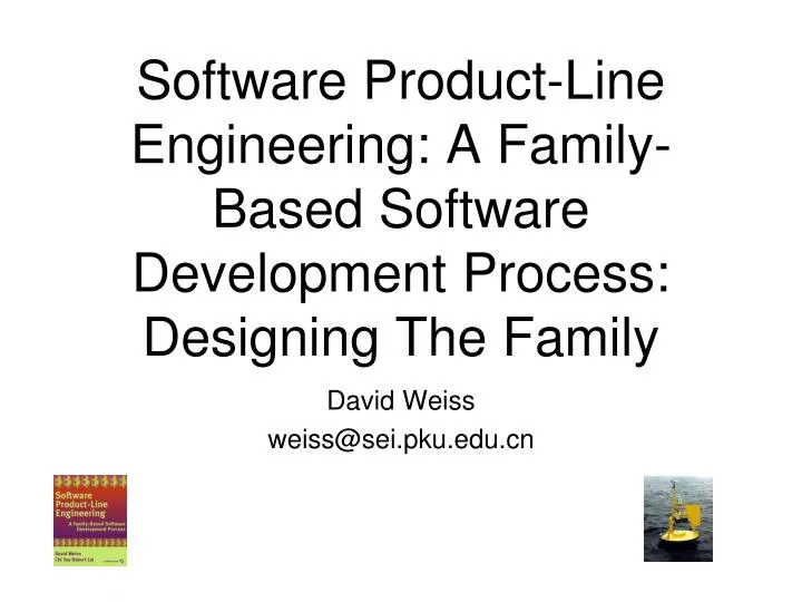 software product line engineering a family based software development process designing the family