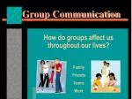 Group Communication - slide 1