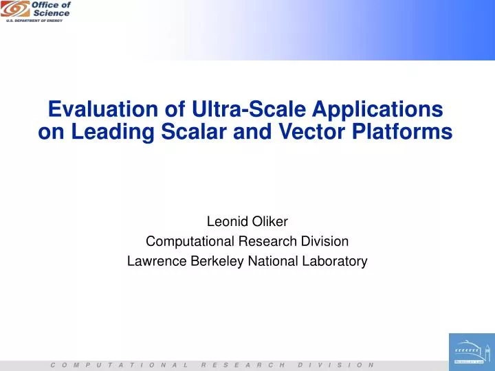 evaluation of ultra scale applications on leading scalar and vector platforms