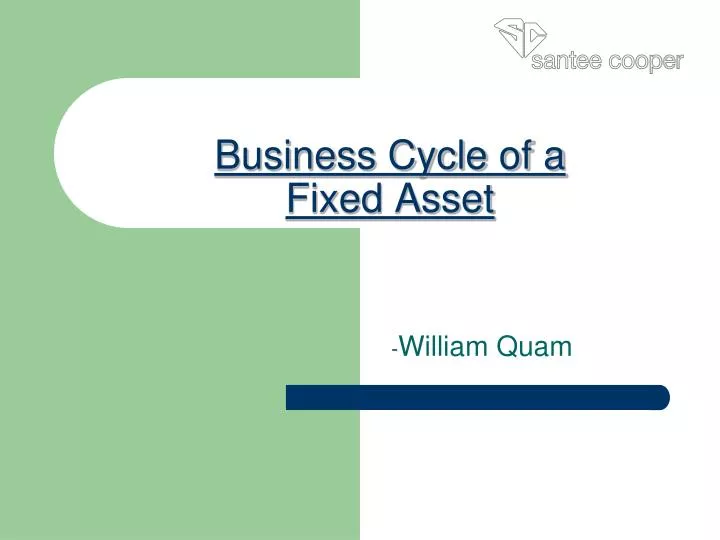 business cycle of a fixed asset
