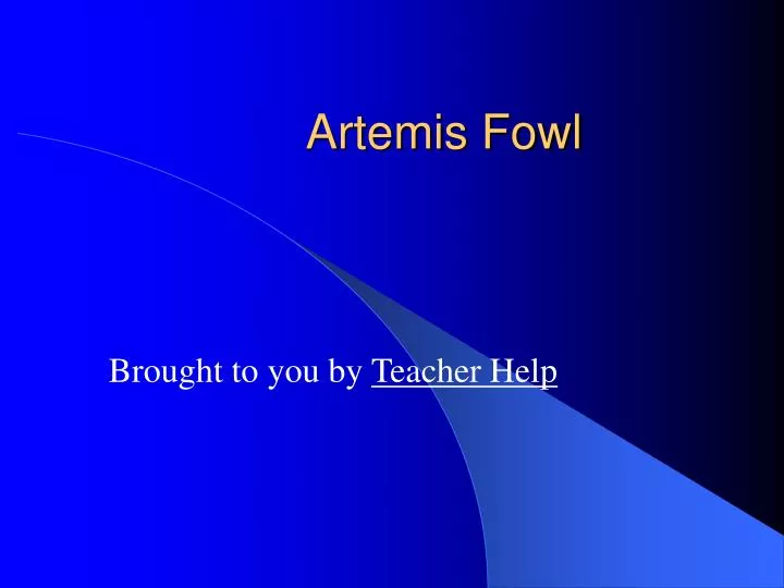 artemis fowl