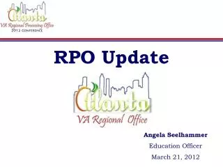RPO Update