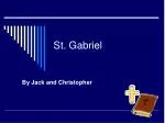 St. Gabriel - slide 1