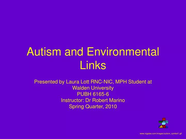 autism and environmental links