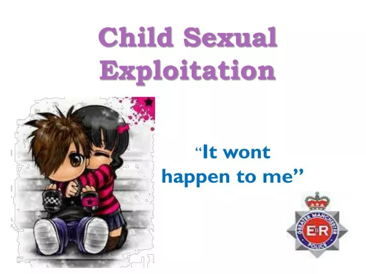 child sexual exploitation