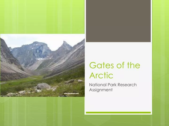 gates of the arctic