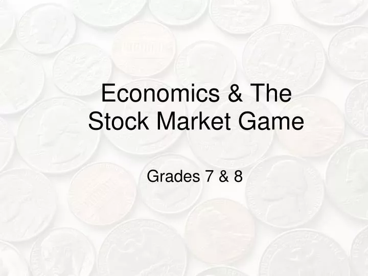 economics the stock market game