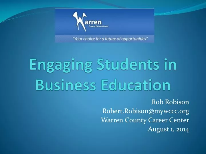 engaging students in business education
