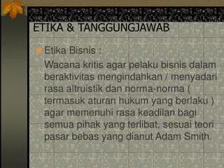 etika tanggungjawab