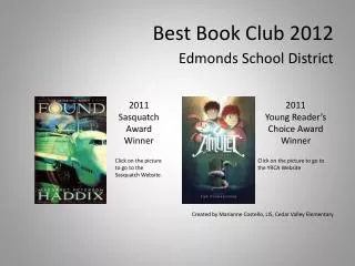 Best Book Club 2012