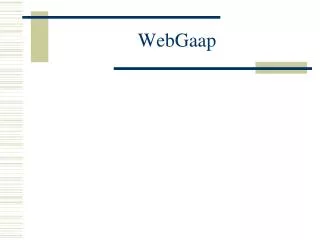 WebGaap