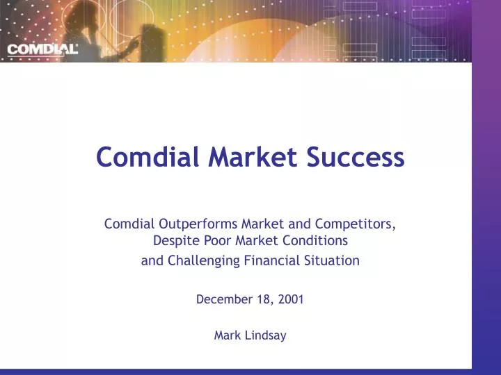 comdial market success
