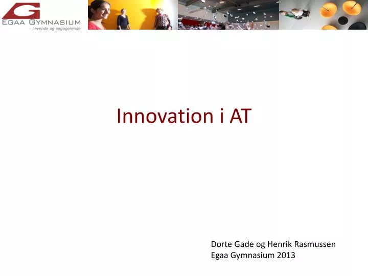 innovation i at