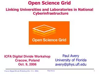 Paul Avery University of Florida avery@phys.ufl