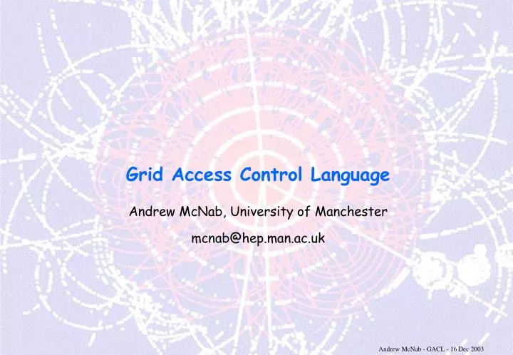 grid access control language