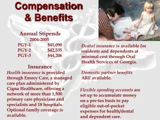 Compensation &amp; Benefits