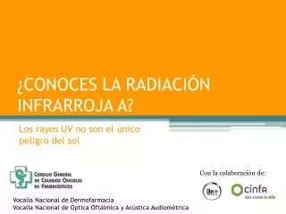 conoces la radiaci n infrarroja a