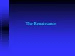 The Renaissance - slide 1