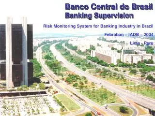 Banco Central do Brasil Banking Supervision