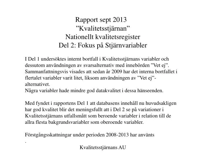 rapport sept 2013