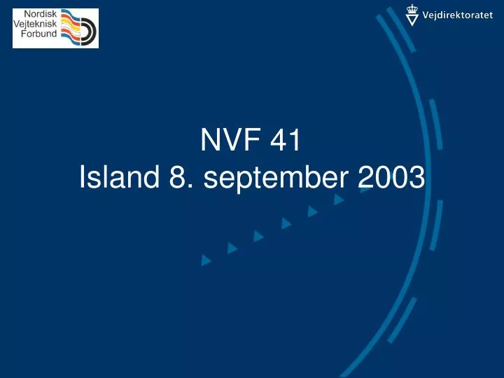 nvf 41 island 8 september 2003