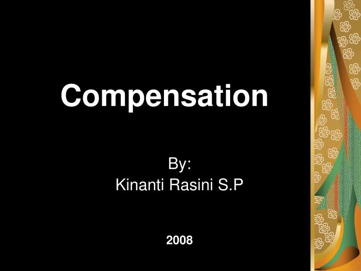 compensation