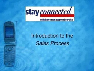 Introduction to the Sales Process
