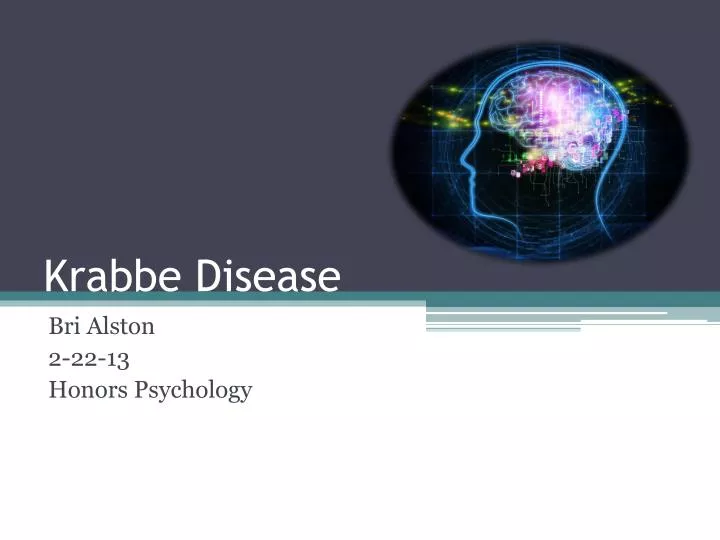 krabbe disease