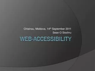 WEB-Accessibility