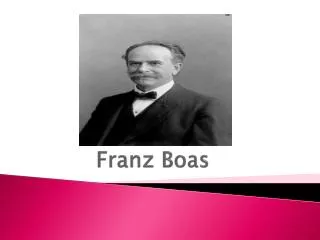 franz boas