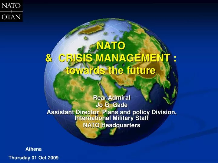 nato crisis management towards the future