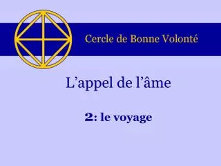 l appel de l me