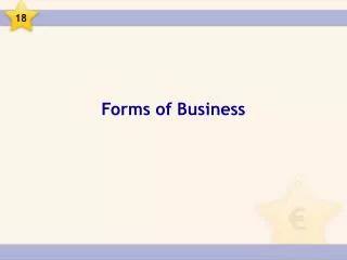 Forms of Business