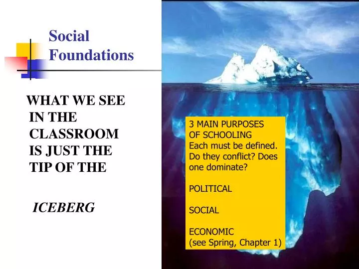 social foundations