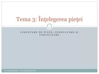 tema 3 n elegerea pie ei