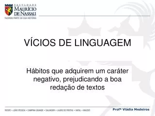 v cios de linguagem