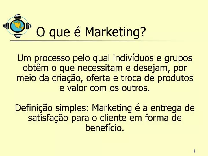 o que marketing