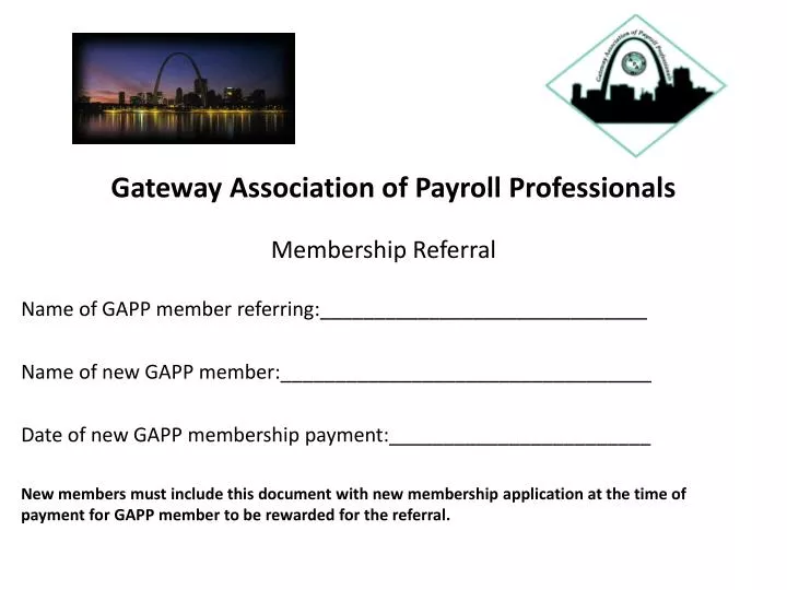 gateway association of payroll professionals
