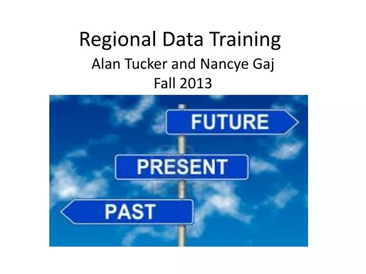 regional data training