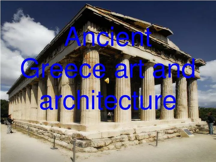 ancient greece art and architecture