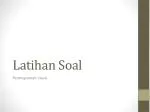 Latihan Soal - slide 1