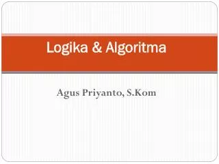 logika algoritma