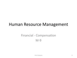 human resource management