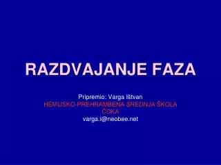 razdvajanje faza